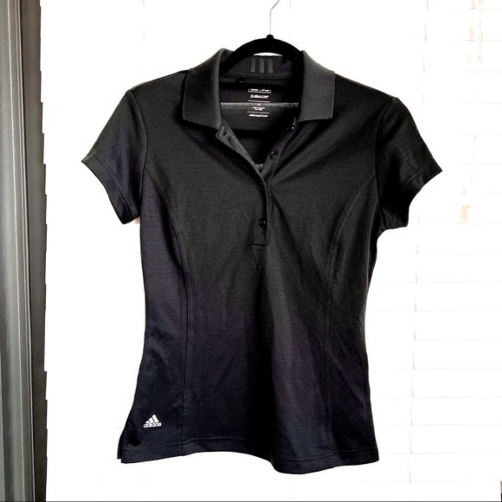 Adidas Golf Ladies Climalite Black Polo! Brand new! 🛍🙋‍♀️